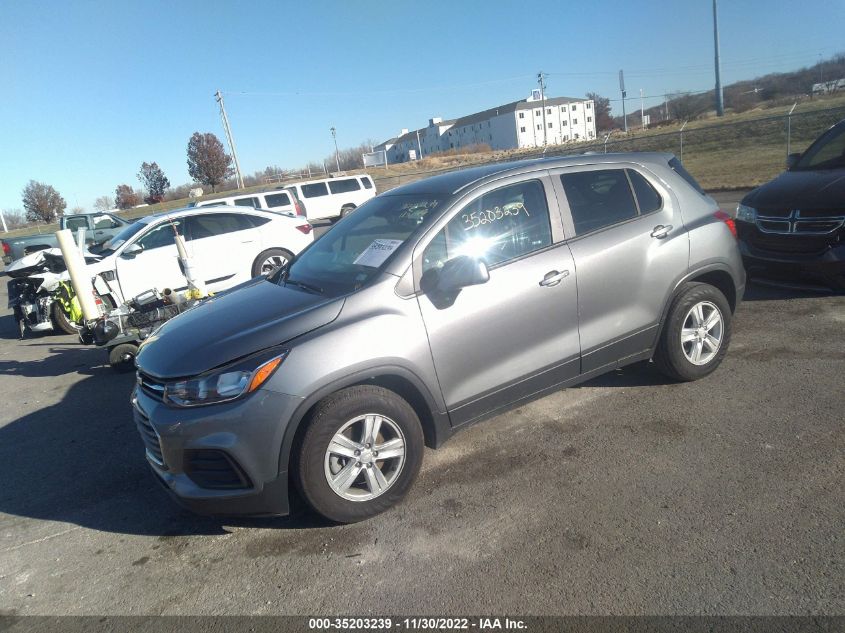 2020 CHEVROLET TRAX LS VIN: 3GNCJKSB1LL139170