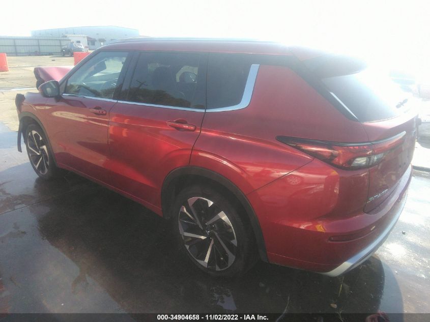 2022 MITSUBISHI OUTLANDER SEL VIN: JA4J3VA87NZ016237