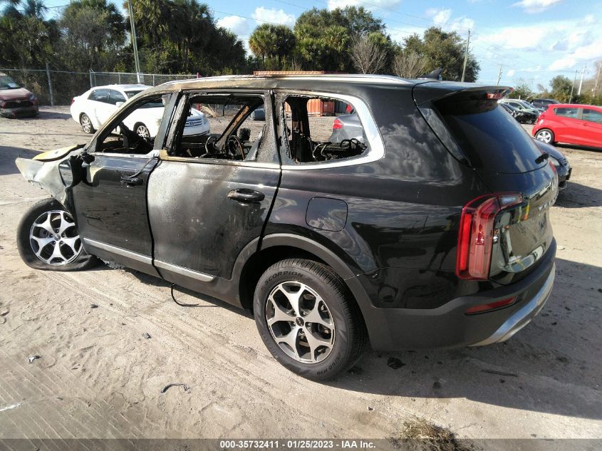 2022 KIA TELLURIDE EX VIN: 5XYP34HC2NG252071