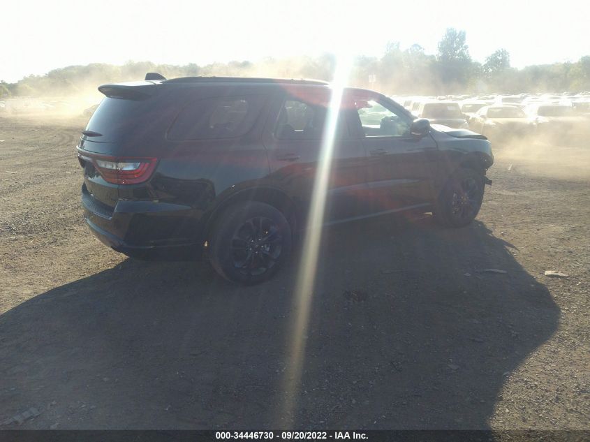 2022 DODGE DURANGO GT PLUS VIN: 1C4RDJDGXNC160689