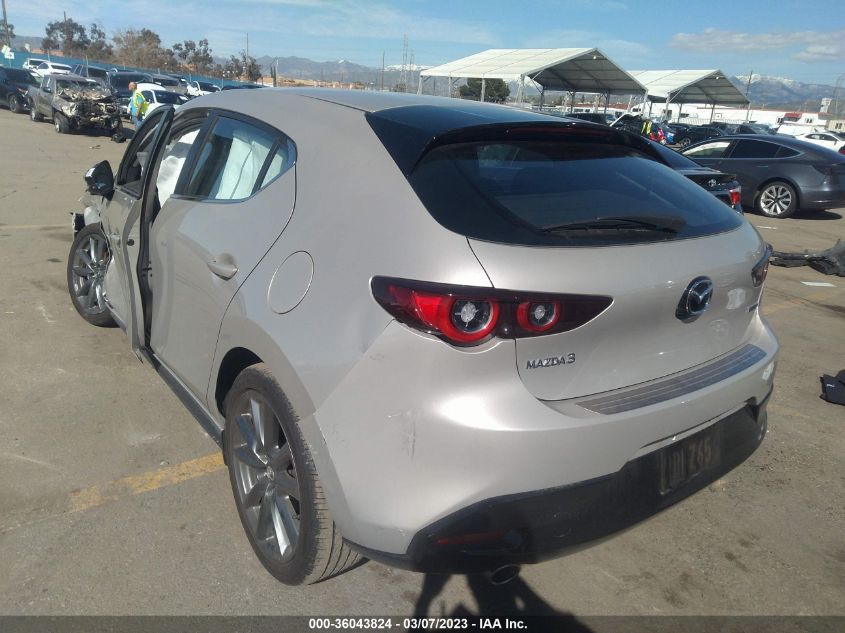 2022 MAZDA MAZDA3 HATCHBACK PREFERRED VIN: JM1BPALL1N1516529