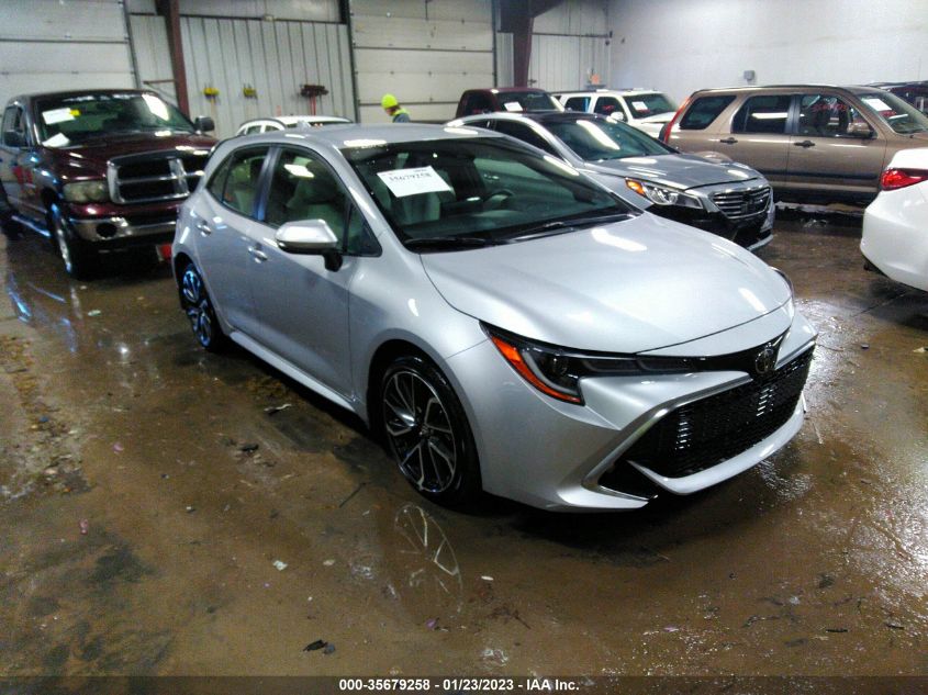 2022 TOYOTA COROLLA HATCHBACK XSE VIN: JTNC4MBE2N3181220