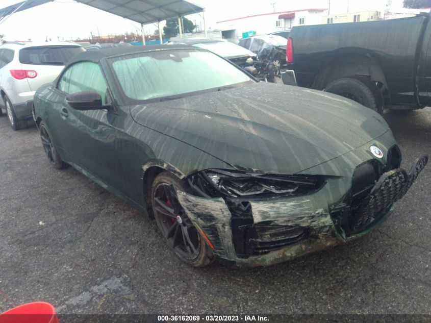 2023 BMW 4 SERIES M440I VIN: WBA53AT05PCL95457