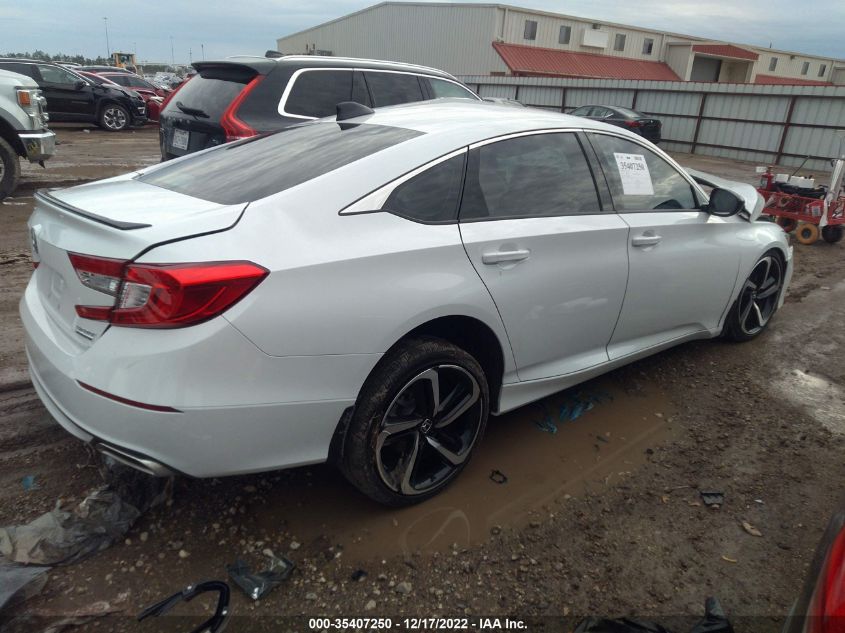 2022 HONDA ACCORD SEDAN SPORT SE VIN: 1HGCV1F41NA065960