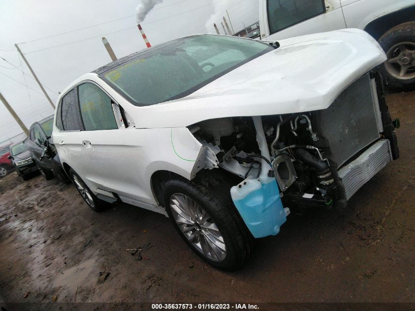 2022 FORD EDGE TITANIUM VIN: 2FMPK4K93NBA19333