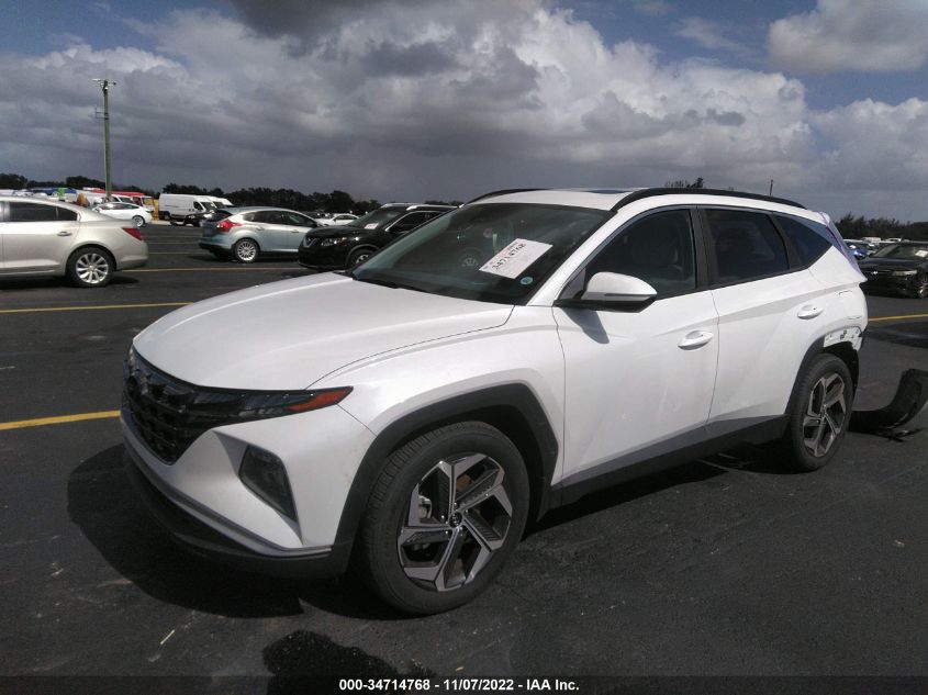 2022 HYUNDAI TUCSON SEL VIN: 5NMJC3AE0NH119469