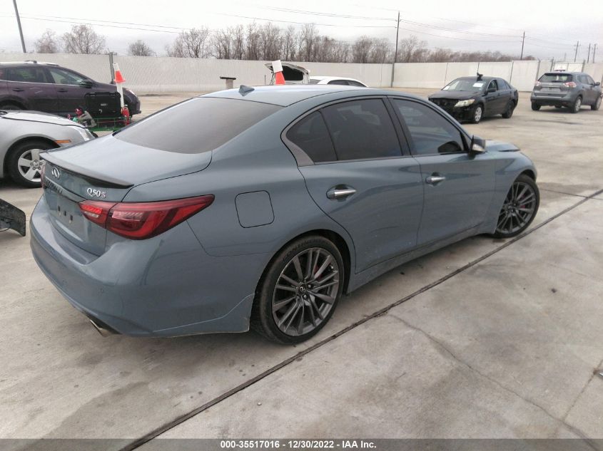 2021 INFINITI Q50 RED SPORT 400 VIN: JN1FV7DP6MM850387