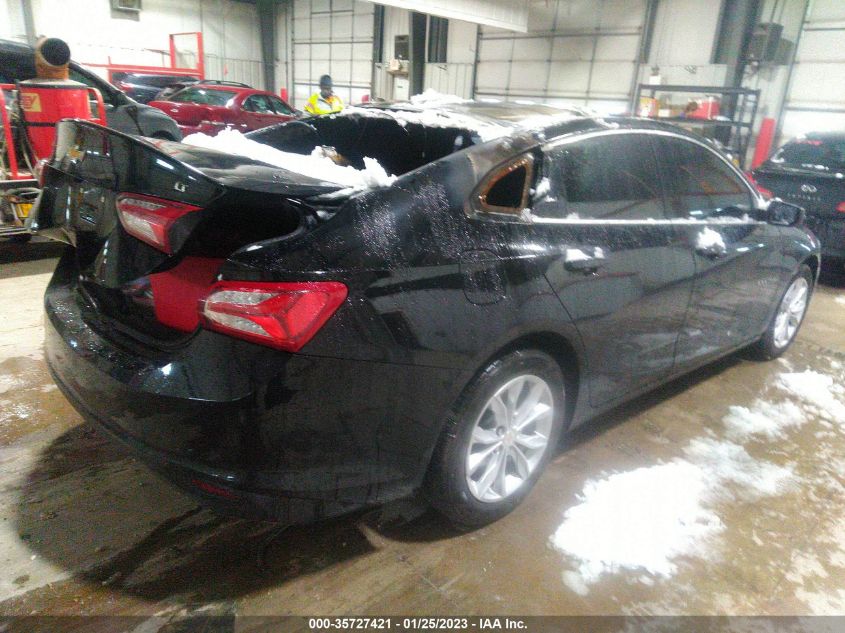 2022 CHEVROLET MALIBU LT VIN: 1G1ZD5ST7NF118009