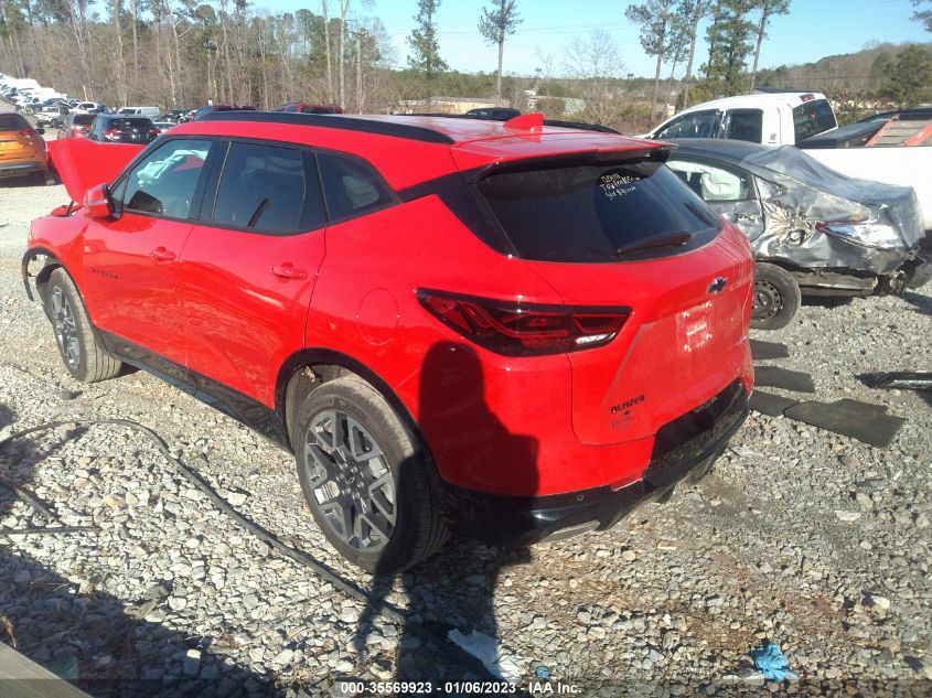 2023 CHEVROLET BLAZER RS VIN: 3GNKBERS9PS104579