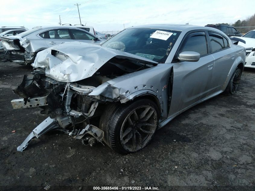 2021 DODGE CHARGER SCAT PACK WIDEBODY VIN: 2C3CDXGJXMH519362