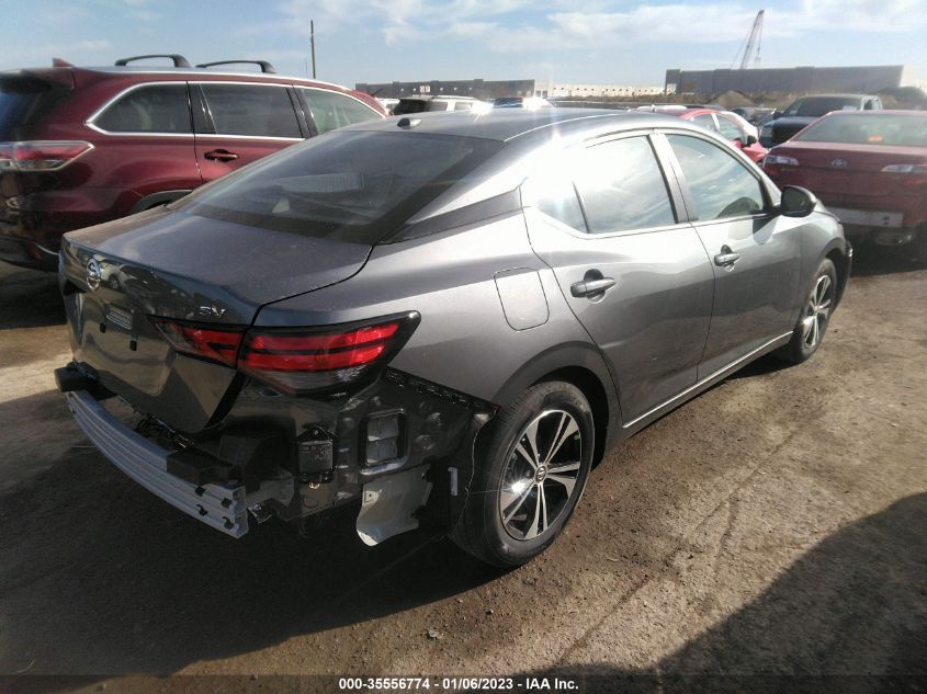 2022 NISSAN SENTRA SV VIN: 3N1AB8CV8NY310787