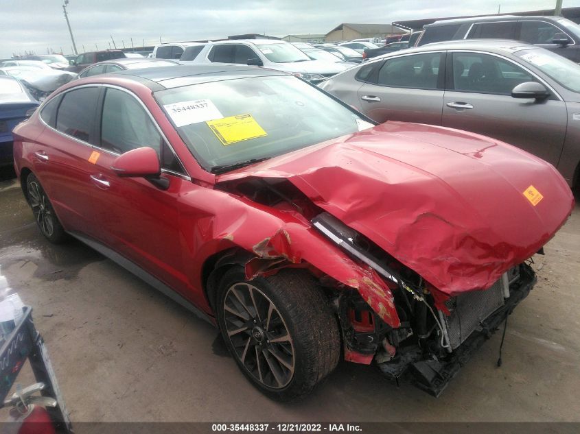 2020 HYUNDAI SONATA LIMITED VIN: 5NPEH4J26LH044291