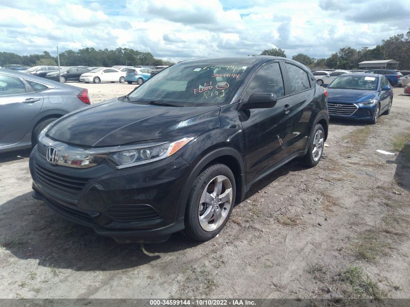 2022 HONDA HR-V LX VIN: 3CZRU5H39NM713579