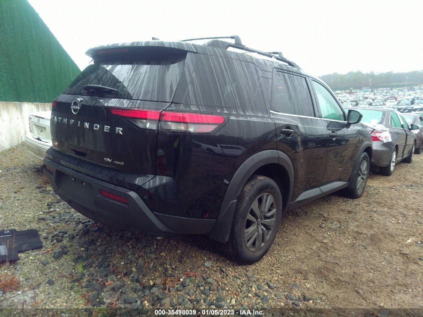 2022 NISSAN PATHFINDER SV VIN: 5N1DR3BCXNC262609