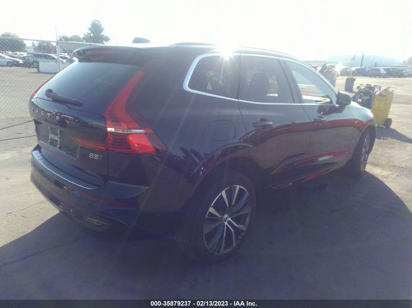 2022 VOLVO XC60 MOMENTUM VIN: YV4L12RKXN1079007