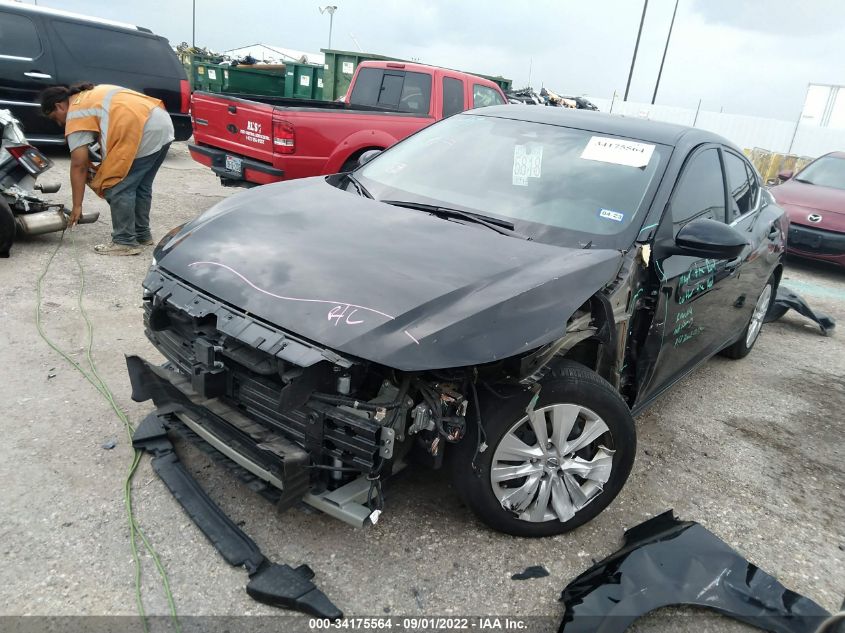 2021 NISSAN SENTRA S VIN: 3N1AB8BV3MY278170