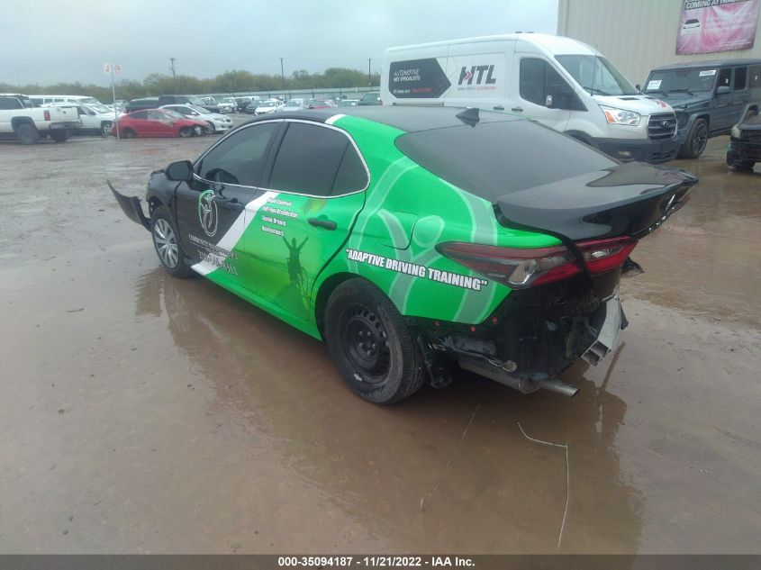 2022 TOYOTA CAMRY HYBRID LE VIN: 4T1C31AKXNU588866