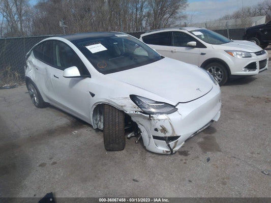 2023 TESLA MODEL Y LONG RANGE VIN: 7SAYGDEE7PF600216