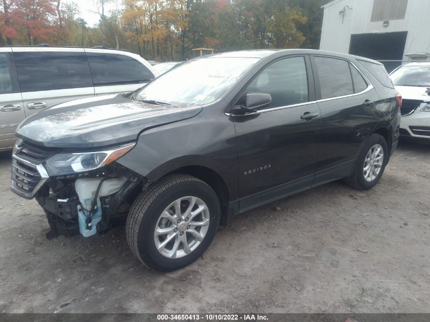 2021 CHEVROLET EQUINOX LT VIN: 3GNAXUEV0ML345881