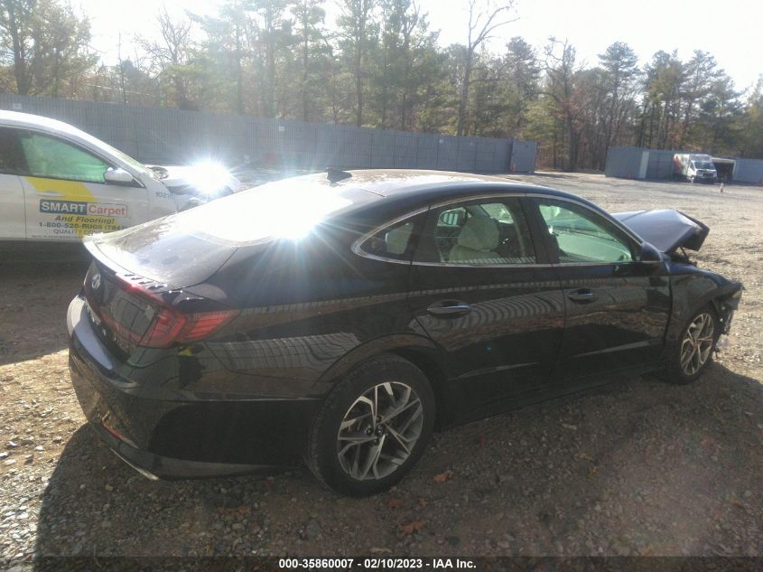 2022 HYUNDAI SONATA SEL VIN: KMHL14JA8NA188210