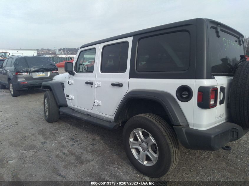 2022 JEEP WRANGLER UNLIMITED SPORT S VIN: 1C4HJXDG5NW152571