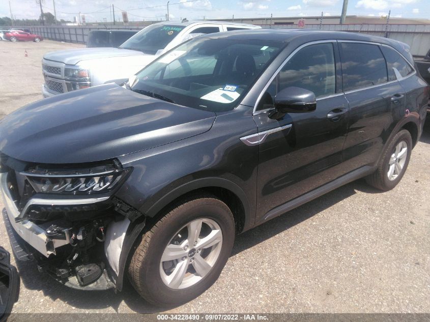2022 KIA SORENTO LX VIN: 5XYRG4LC0NG081650