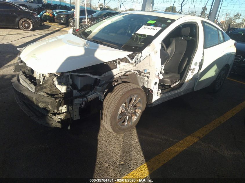 2022 TOYOTA PRIUS L VIN: JTDKAMFU5N3167385