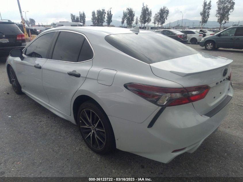 2022 TOYOTA CAMRY SE VIN: 4T1G11AK8NU038010