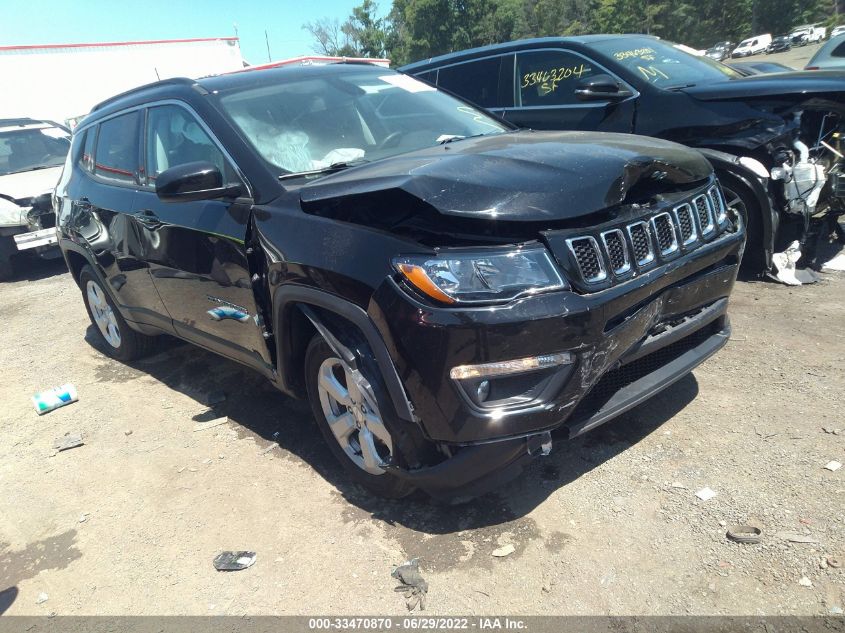 2020 JEEP COMPASS LATITUDE VIN: 3C4NJDBB7LT224074