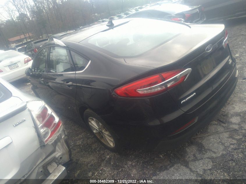 2020 FORD FUSION SE VIN: 3FA6P0HD1LR145927