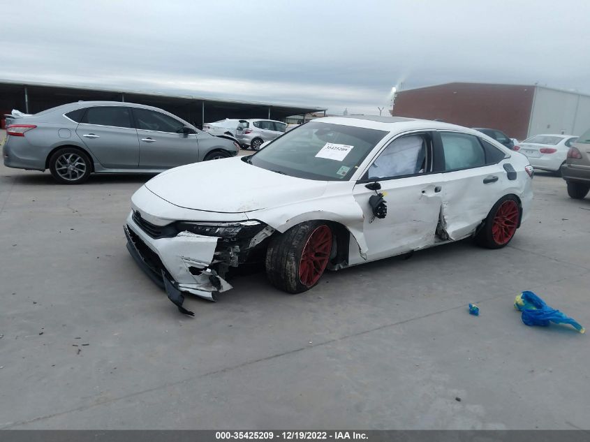 2022 HONDA CIVIC SEDAN EX VIN: JHMFE1F75NX006380