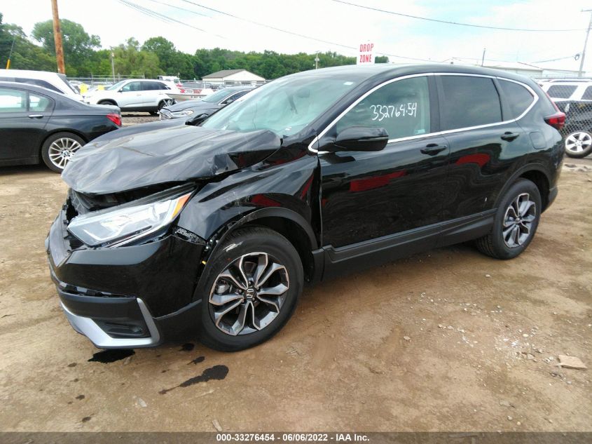 2021 HONDA CR-V EX-L VIN: 2HKRW2H82MH677037