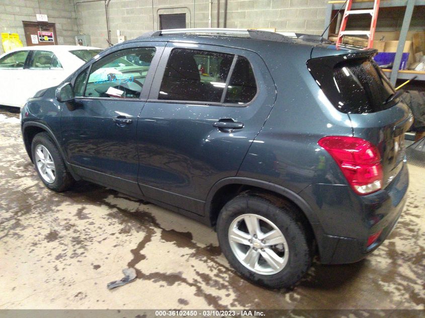 2022 CHEVROLET TRAX LT VIN: KL7CJPSM4NB524764