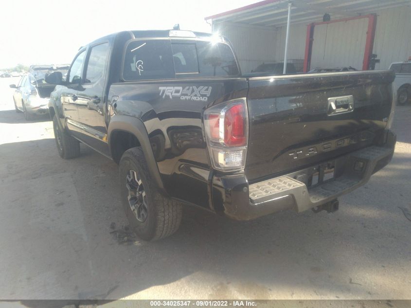 2021 TOYOTA TACOMA 4WD SR/SR5/TRD SPORT VIN: 5TFCZ5AN2MX259810