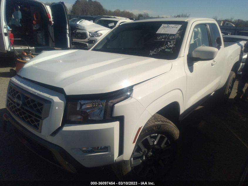 2022 NISSAN FRONTIER SV VIN: 1N6ED1CLXNN627950