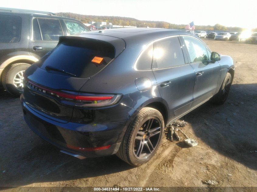 2021 PORSCHE MACAN VIN: WP1AA2A55MLB01867