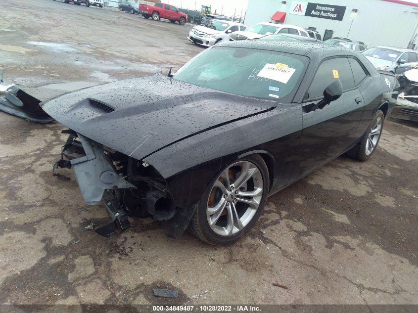 2022 DODGE CHALLENGER GT VIN: 2C3CDZJG2NH109276