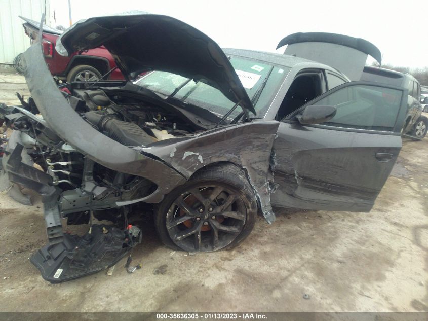 2021 DODGE CHARGER R/T VIN: 2C3CDXCTXMH595476