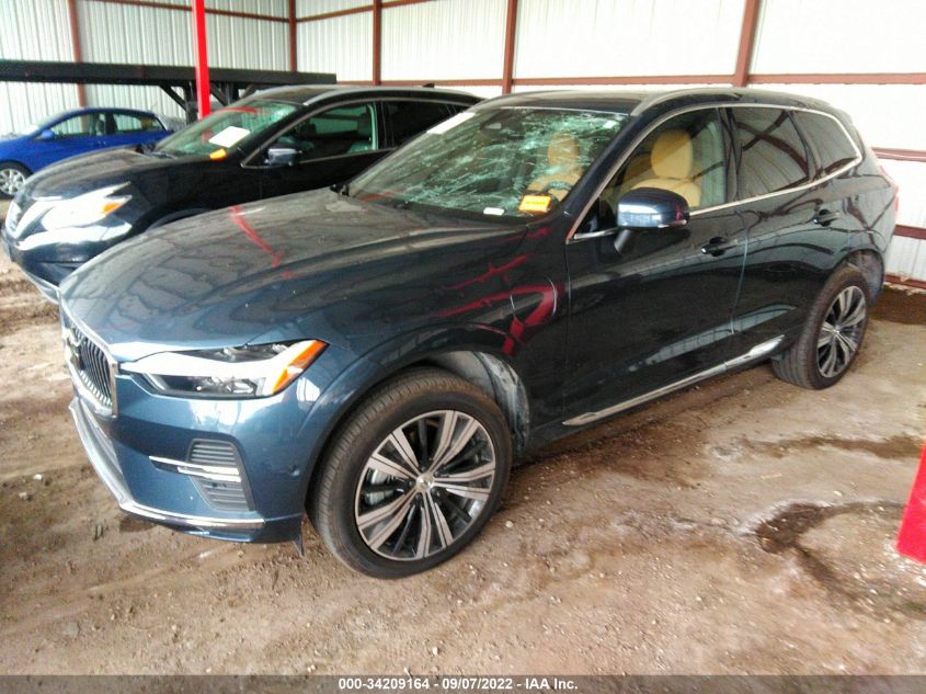 2022 VOLVO XC60 RECHARGE INSCRIPTION VIN: YV4BR0DL1N1992179