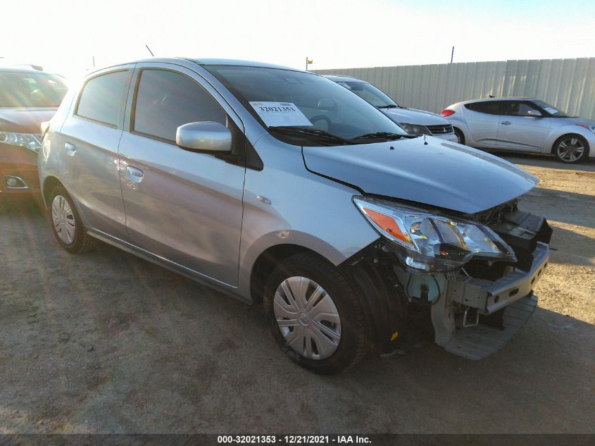 2021 MITSUBISHI MIRAGE ES/LE/CARBONITE EDITION VIN: ML32AUHJ8MH001952
