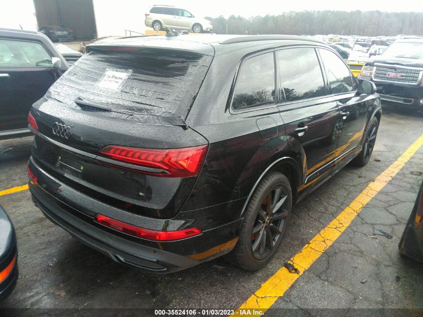 2022 AUDI Q7 PREMIUM PLUS VIN: WA1LXBF72ND005963