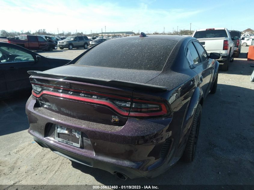 2022 DODGE CHARGER SCAT PACK WIDEBODY VIN: 2C3CDXGJ3NH154895