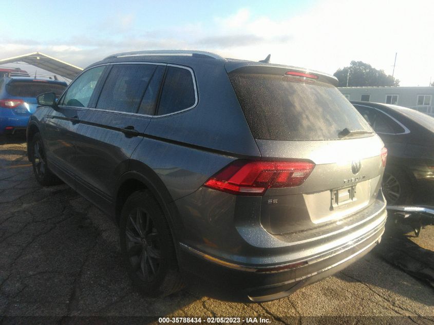 2022 VOLKSWAGEN TIGUAN SE VIN: 3VV3B7AX0NM027622