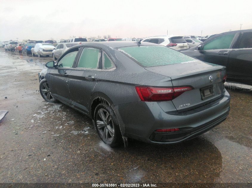 2022 VOLKSWAGEN JETTA SE VIN: 3VWEM7BU0NM000598