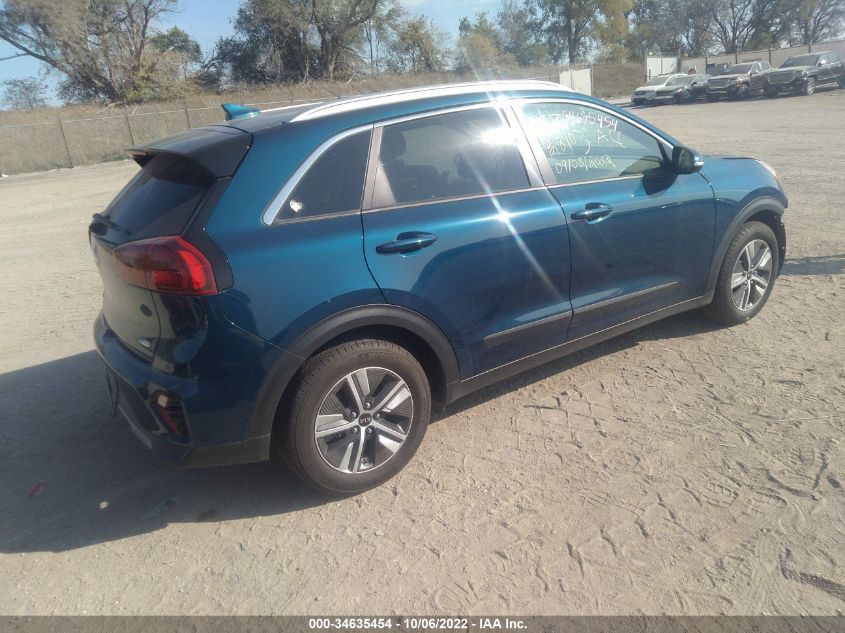 2020 KIA NIRO EX PREMIUM VIN: KNDCE3LC1L5424395