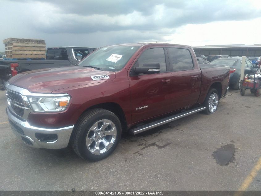2021 RAM 1500 BIG HORN VIN: 1C6RREFM9MN811140