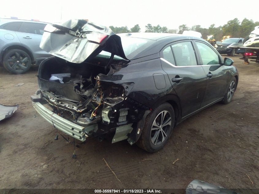 2021 NISSAN SENTRA SV VIN: 3N1AB8CV2MY287831