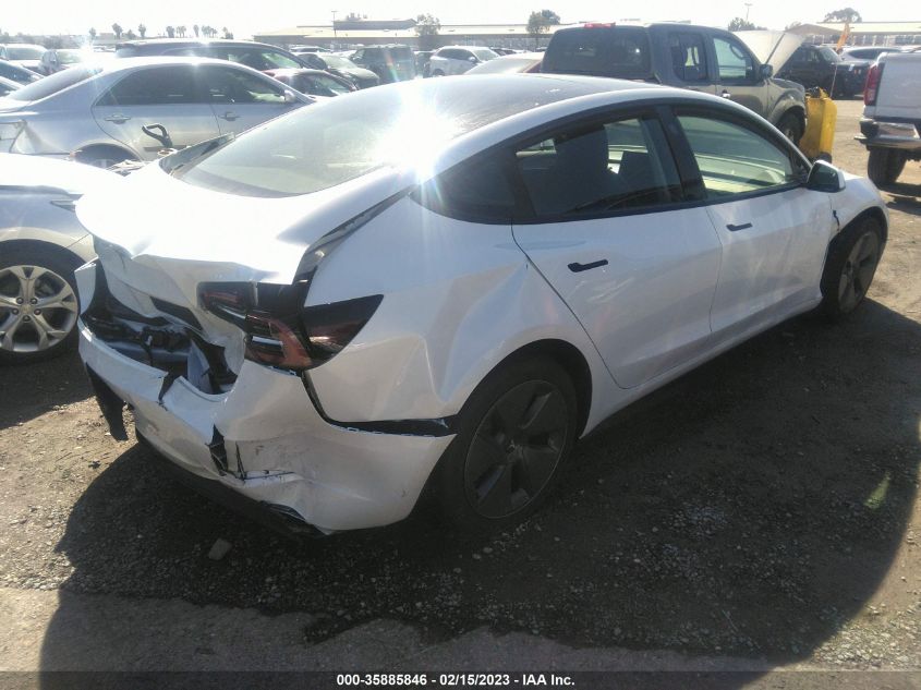 2023 TESLA MODEL 3 VIN: 5YJ3E1EA8PF402172