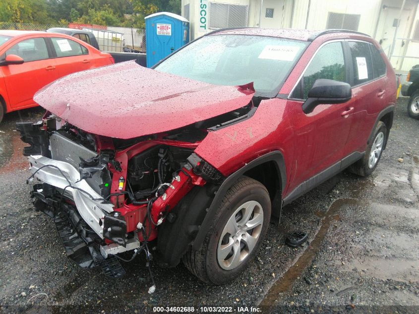 2021 TOYOTA RAV4 LE VIN: 2T3H1RFV0MW177298