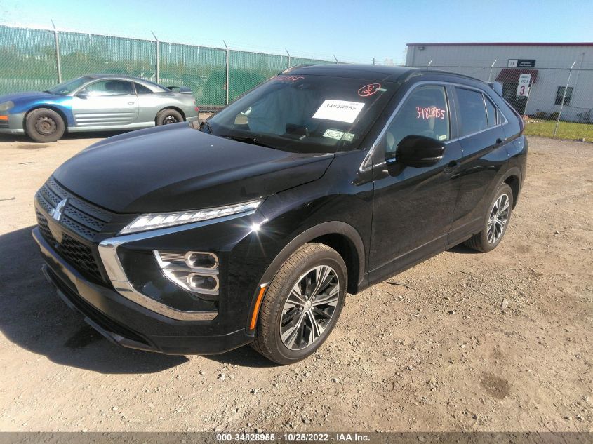 2022 MITSUBISHI ECLIPSE CROSS SE/SEL VIN: JA4ATWAAXNZ018606